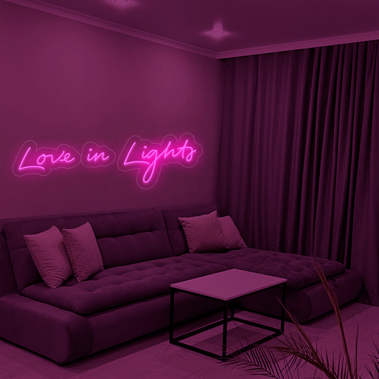 Love in Light Neon Sign